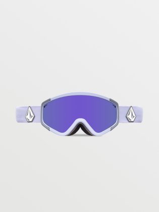Attunga Lilac/Storm Goggle (+ Bonus Lens – Yellow) – Purple Chrome Purple Chrome Snow-Brillen Volcom Herren – 1
