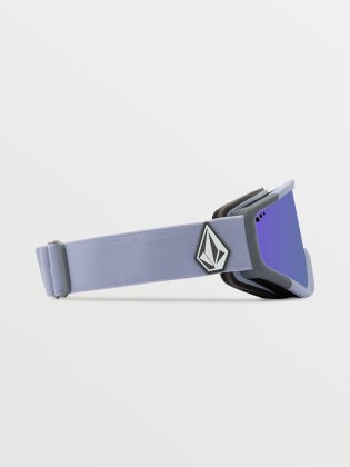 Attunga Lilac/Storm Goggle (+ Bonus Lens – Yellow) – Purple Chrome Purple Chrome Snow-Brillen Volcom Herren – 1