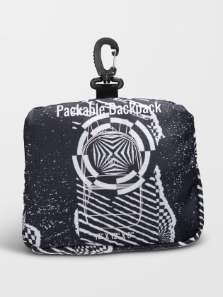 Black/White Taschen & Rucksäcke Herren Packable Rucksack – Black/White Volcom – 1