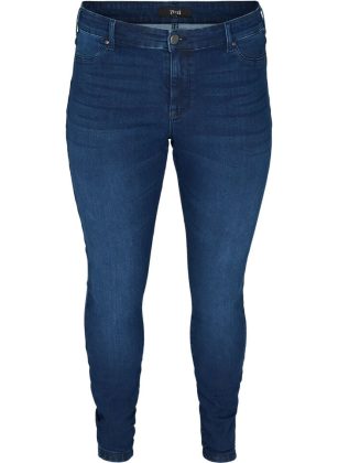 Blau Rabattaktion Damen Jeggings Aus Baumwollmischung Zizzi Jeans – 1