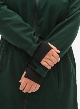 Damen GrÜN Jacken Kompatibilität Softshell-Jacke Mit Abnehmbarer Kapuze Zizzi – 1