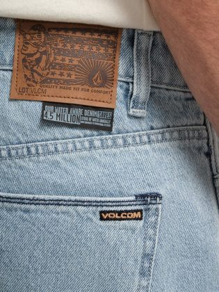 Herren Jeans Volcom Modown Jeans – Sandy Indigo Sandy Indigo – 1