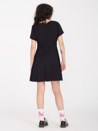 Kleider & Overalls Surfpunk Kleid – Black Volcom Black Damen – 1