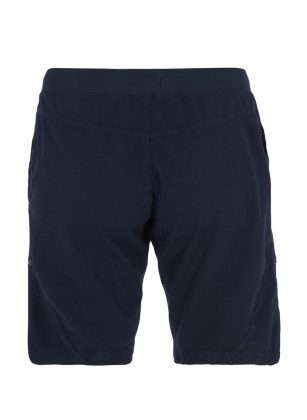 Lockere Shorts Aus Baumwolle Mit Taschen Zizzi Shorts Verkaufspreis Blau Damen – 1