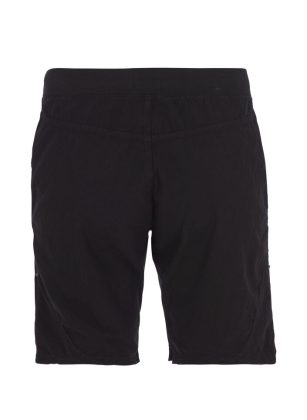Rabattgutschein Damen Lockere Shorts Aus Baumwolle Mit Taschen Schwarz Shorts Zizzi – 1