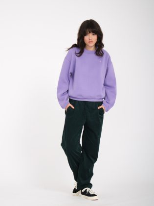 Stone Heart Ii Sweatshirt – Paisley Purple Paisley Purple Kapuzenpullis & Sweatshirts Damen Volcom – 1