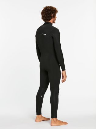 Wetsuits Herren Modulator 4/3Mm Chest Zip Wetsuit – Black Volcom Black – 1