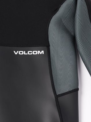 Wetsuits Volcom 1.5Mm Front Zip Neoprene Oberteil – Black Black Herren – 1